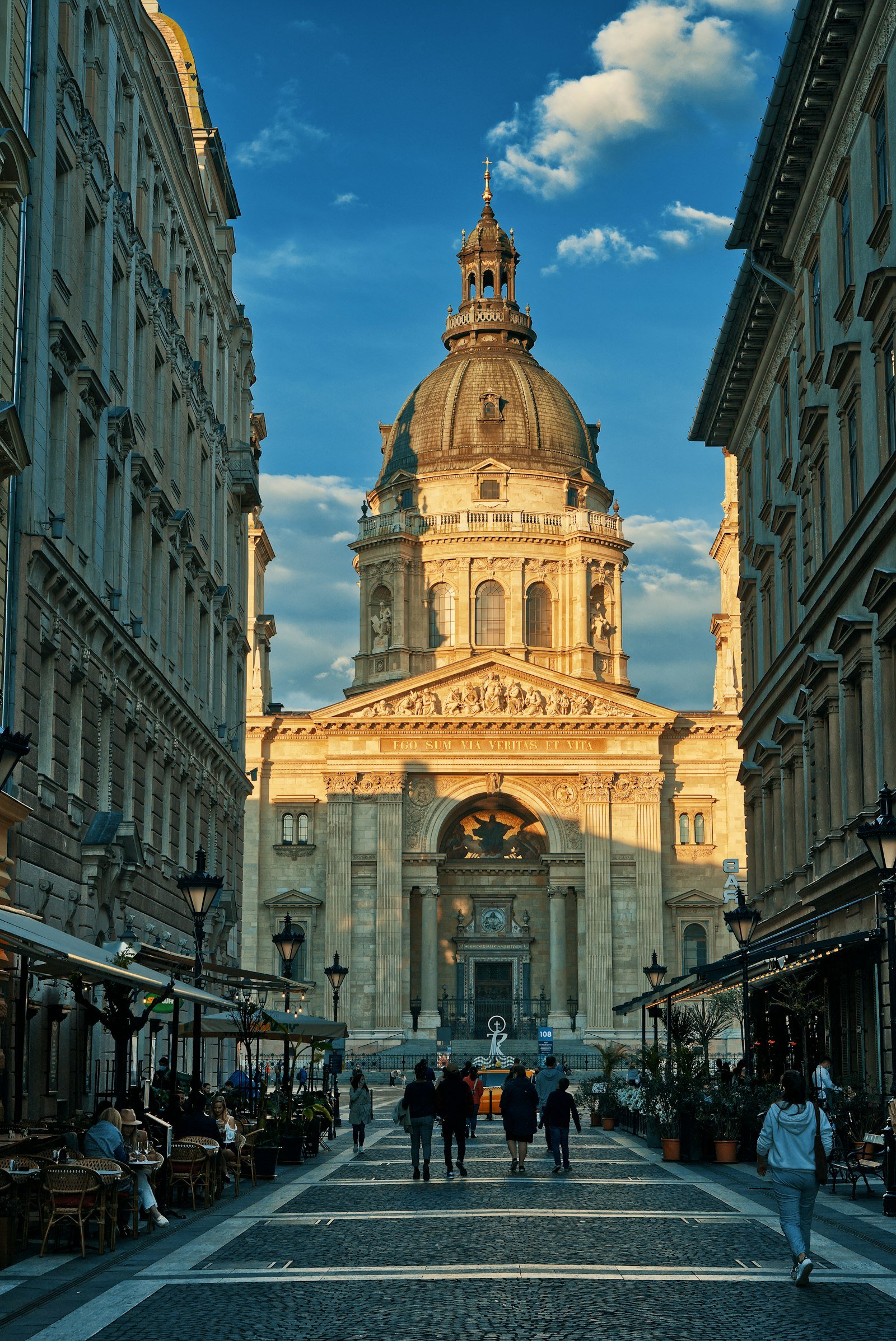 The Votive Church on Szent Istvan square in Szeged, Hungary